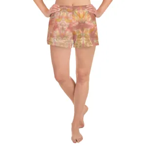 Women's Watercolor Smudge Athletic Shorts