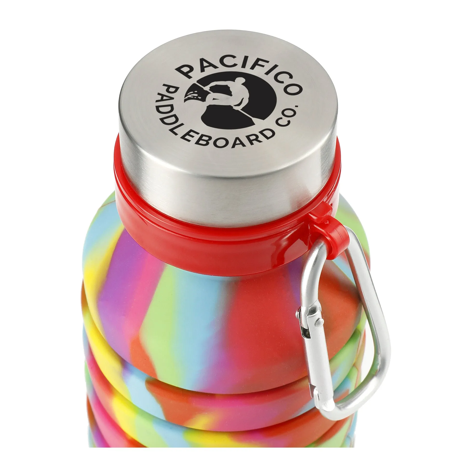 Zigoo Silicone Collapsible Bottle 18oz - Tie Dye