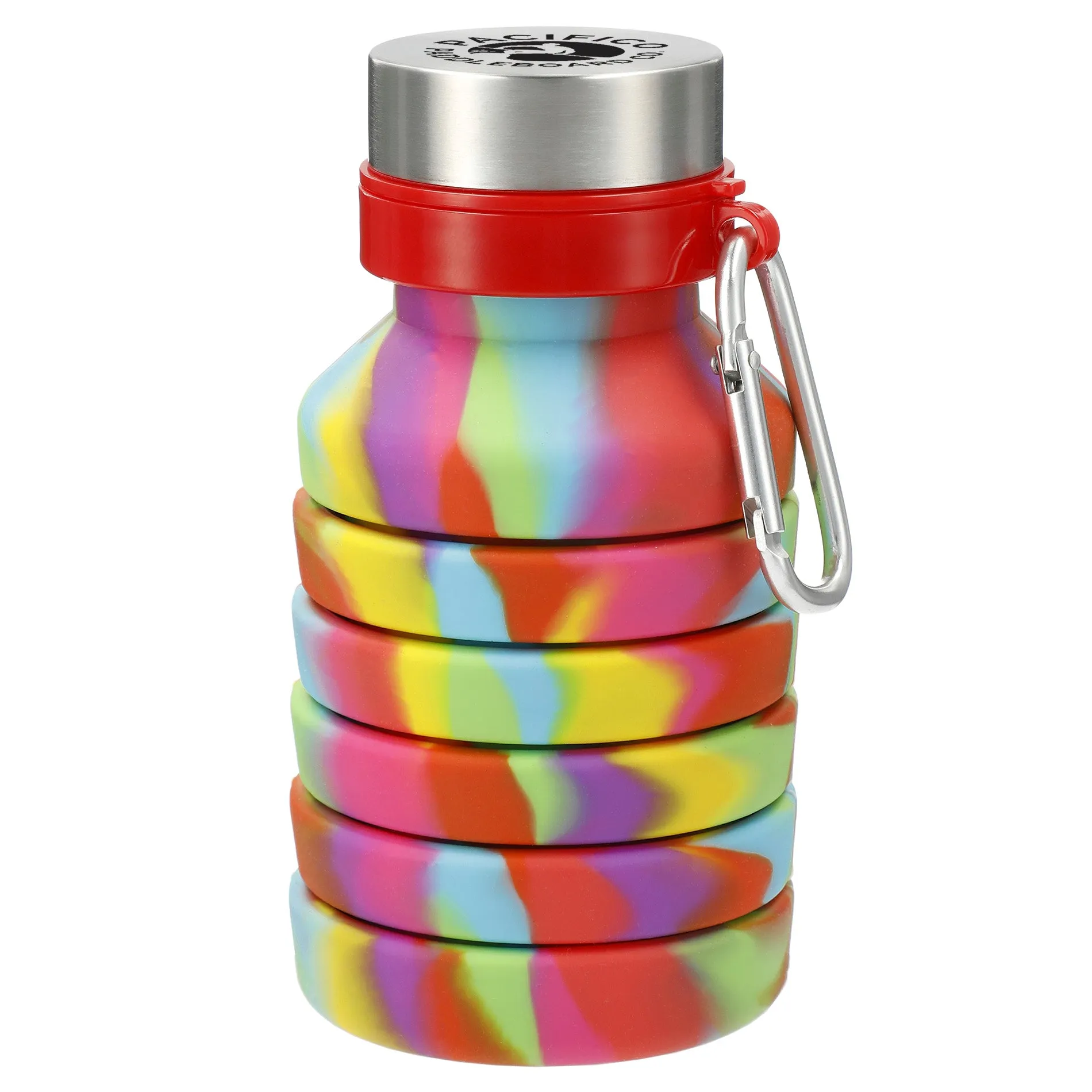 Zigoo Silicone Collapsible Bottle 18oz - Tie Dye